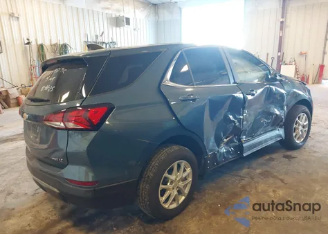 2024 Chevrolet Equinox Awd Lt из США, поврежденный, VIN 3GNAXUEG2RL201189